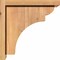 Ekena Millwork Yorktown Smooth Corbel w/Backplate, Western Red Cedar, 7 1/2"W x 12"D x 12"H COR08X12X12YOR01SWR - alternate 4